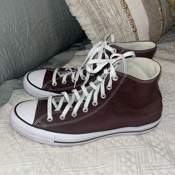 Converse Men's High-Top Sneakers - Dark Brown - Picture 4 of 8